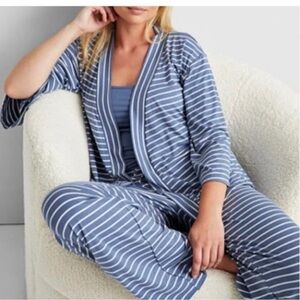 State of Day 2 piece striped lounge set size S EUC